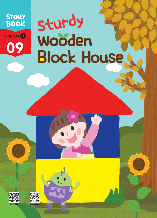 (영문) SPROUT1 9호 스토리북 - Sturdy Wooden Block House